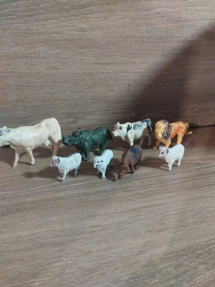 Lot de figurines animaux vintage