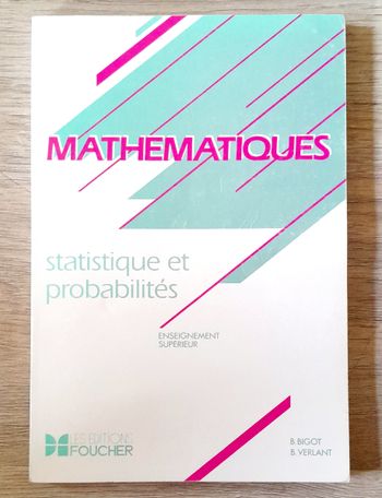 mathématiques statistique et probabilités enseignement supérieur