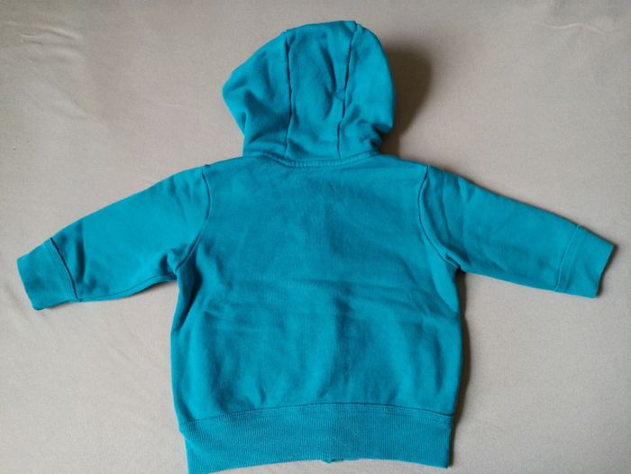 Gilet capuche bleu Ikks 18m - photo numéro 3