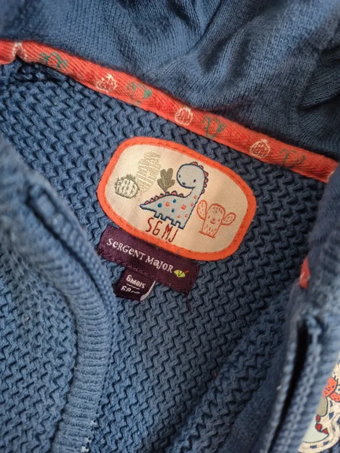 Sweat à capuche avec zip - photo numéro 3