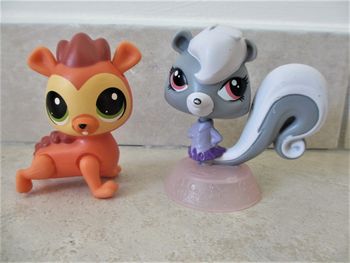 Lot de 2 Petshop grande taille 7 à 7,5 cm