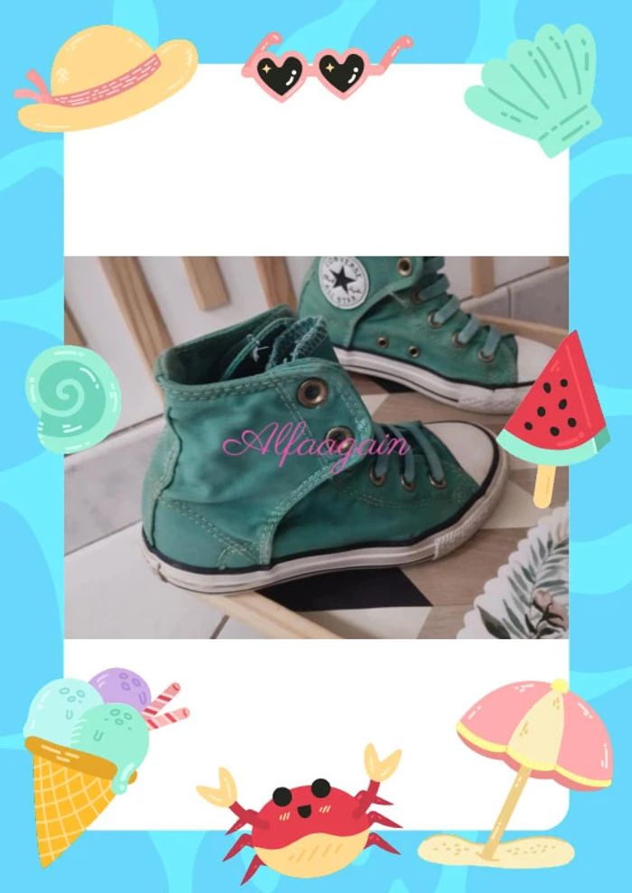 Baskets converse all star mint 30 - photo numéro 10