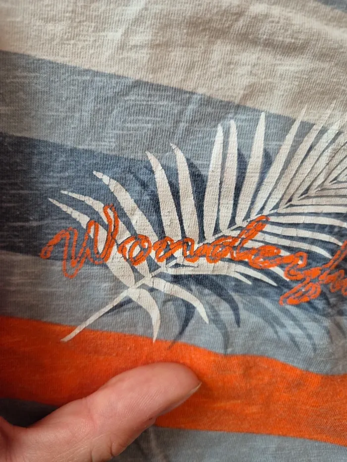T-shirt feuilles - photo numéro 2
