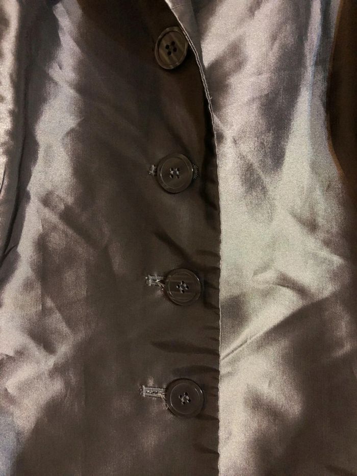 Veste blazer argenté 38 - photo numéro 2