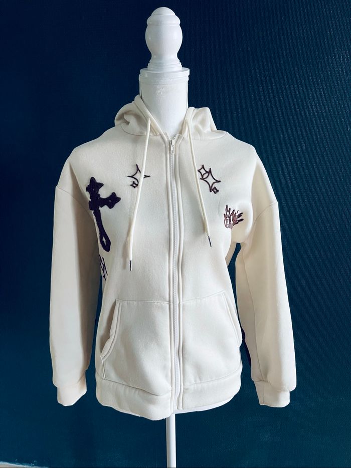 Gilet à capuche femme S 36 Tbe - photo numéro 4