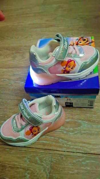 Baskets bébé fille pat patrouille
