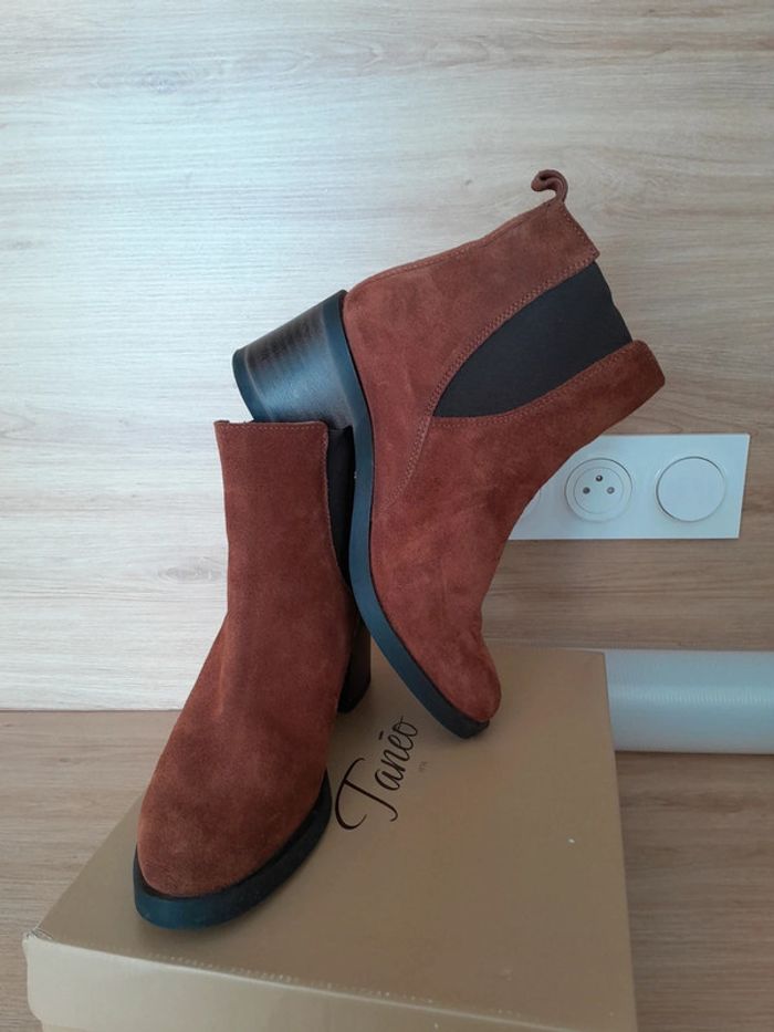 Bottines femme cuir 40 - photo numéro 3