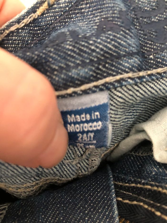 Jean bleu fille Okaïdi - photo numéro 8