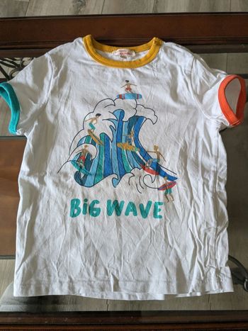 Tee shirt garçon manches courtes 5 ans