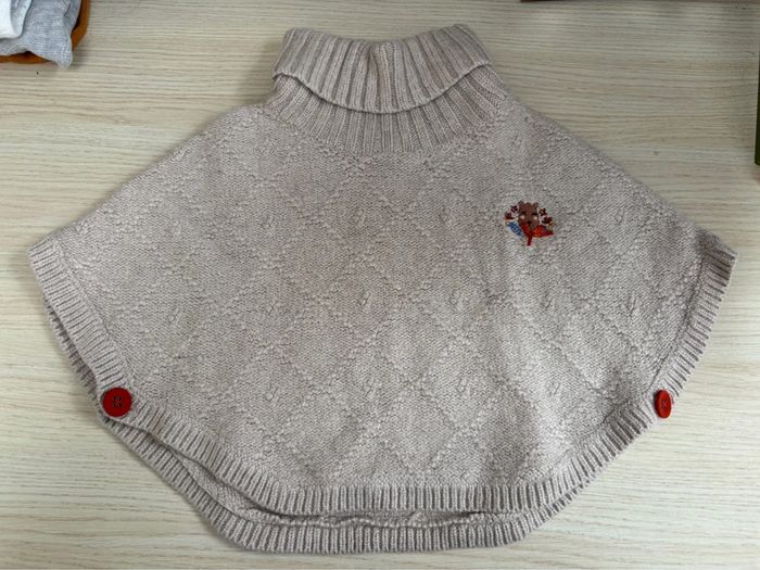 Poncho avec laine Sergent Major taille 4 ans