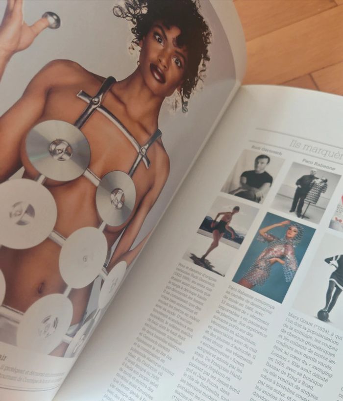Livre "MODE - 150 ans d’histoire" Charlotte Seeling – Iconique, photos, couturiers & créateurs - photo numéro 2