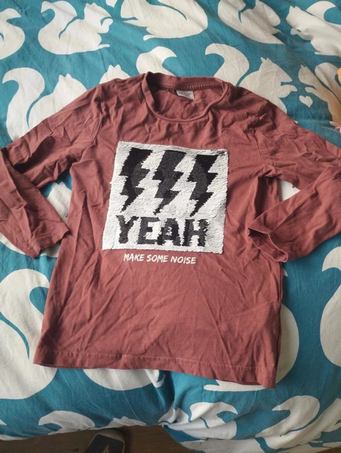 Tee-shirt à sequins 8 ans TAO