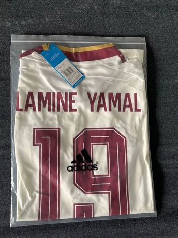 Maillot Espagne extérieur 2026 🇪🇸 Lamine Yamal n°19 – Taille L