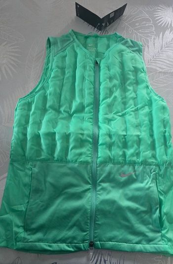 Veste doudoune sans manches Nike verte menthe S