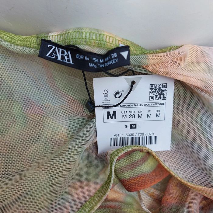 Superbe haut crop neuf Zara pour S - photo numéro 3