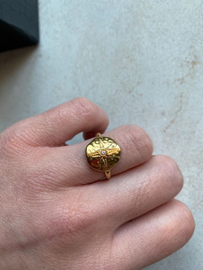 Bague vintage doré - photo numéro 5