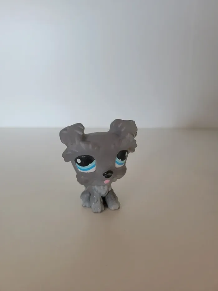 🌺 Figurine Lps Chien Schnauzer 1393 🌺