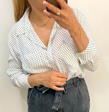 Chemise longue Mango imprimée taille L-XL
