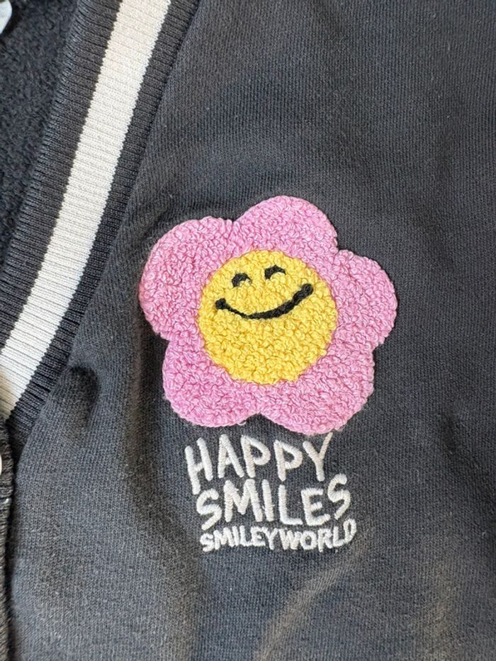 Gilet fleurs 5-6 ans - photo numéro 3