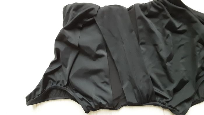 Vêtement femme maillot de bain une pièce une bretelle noir Shell taille S - photo numéro 2