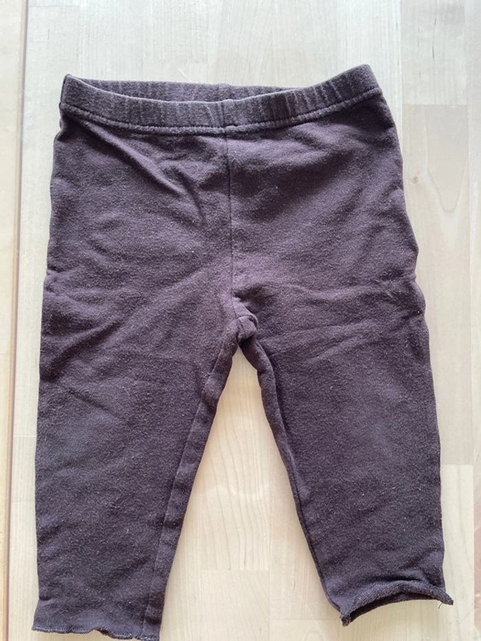 Lot de 6 leggings fille 12 mois multimarque - photo numéro 2