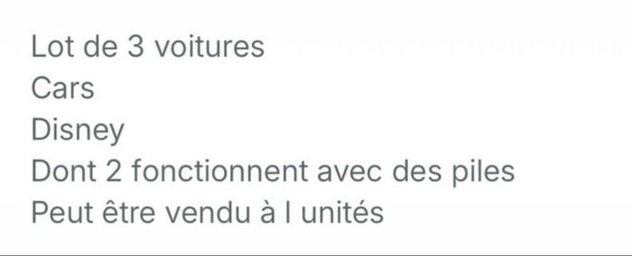 Voiture Cars - photo numéro 3