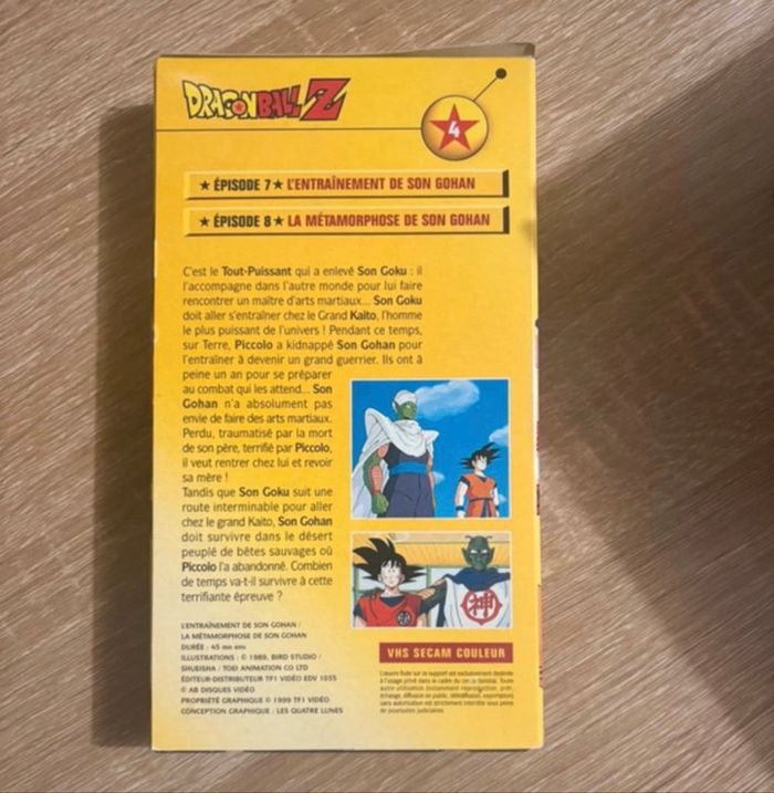 Cassette dragon ball Z - photo numéro 2