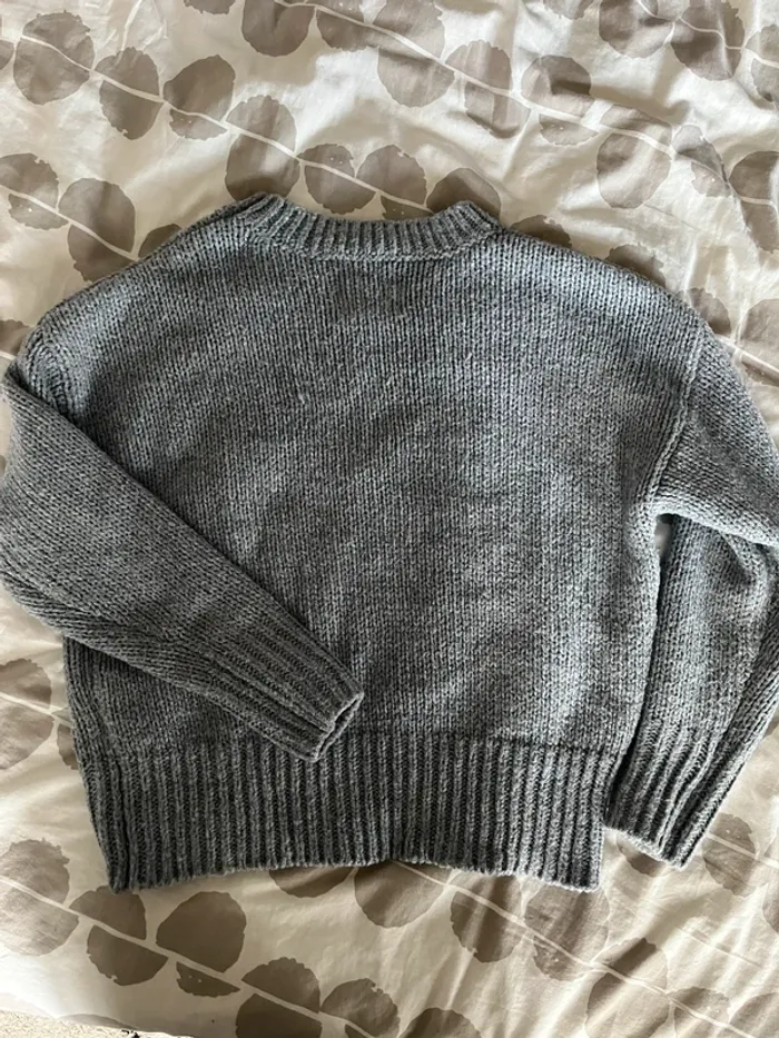 Pull en maille avec laine - photo numéro 2