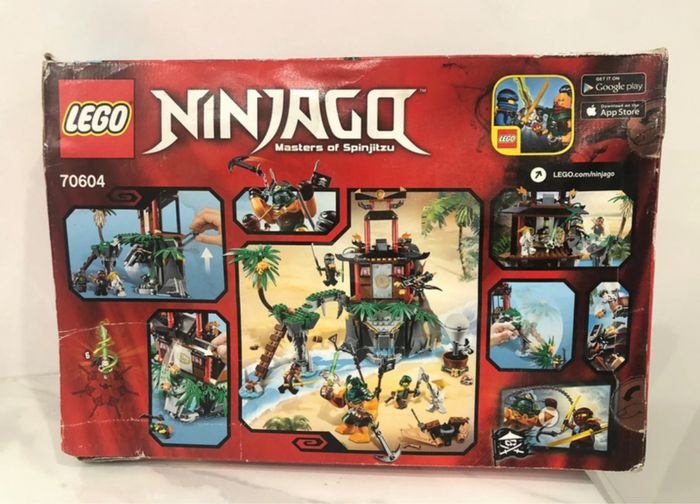 LEGO Ninjago 70604 L'île de la Veuve du Tigre. Neuf. Scellée. - photo numéro 2