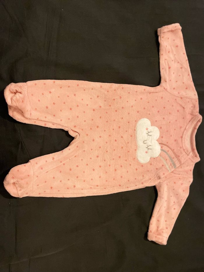 Pyjama bébé rose - photo numéro 2