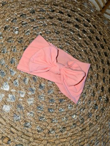 Bandeau rose noeud