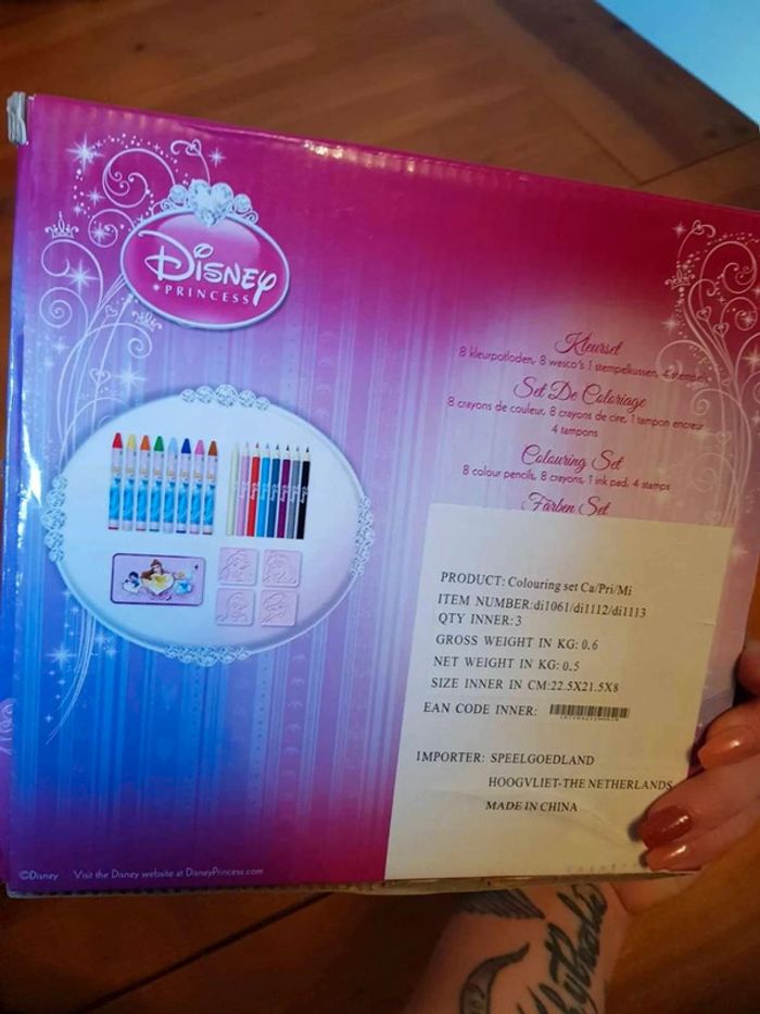 Set  de  coloriage disney princesses - photo numéro 3