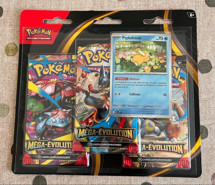Tripack Mega Évolution Pokémon