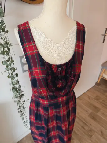 Robe à carreaux