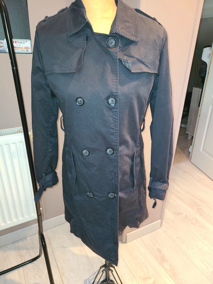 Trench noir - photo numéro 2