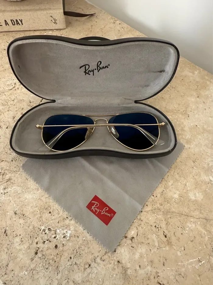 Lunettes de soleil ray ban police aviator RB3025 large métal Sonnenbrillen Sunglasses Gafas sol - photo numéro 6