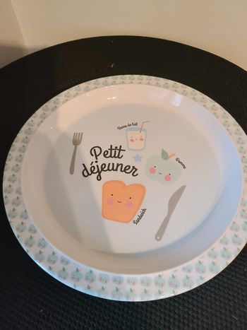 assiette  enfant