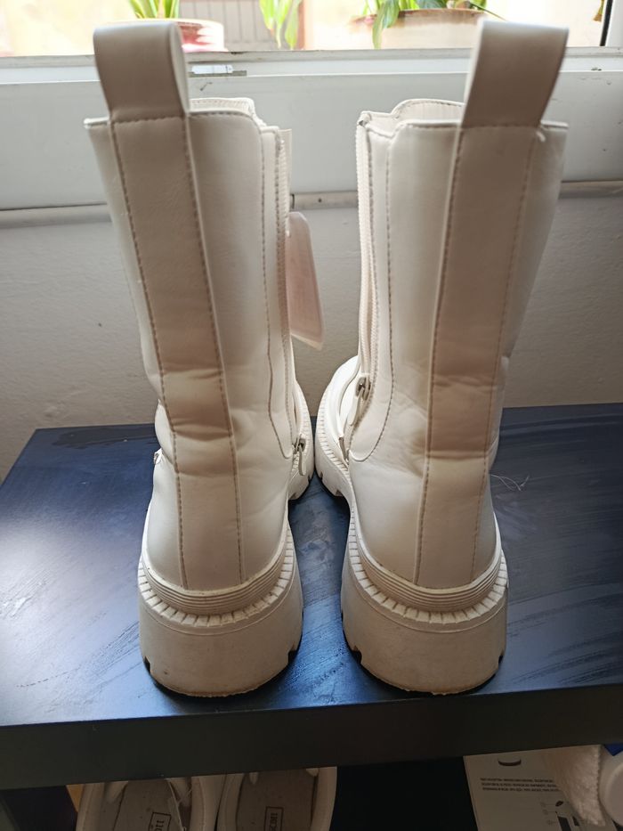 Bottines blanches - pointure 37 - photo numéro 5