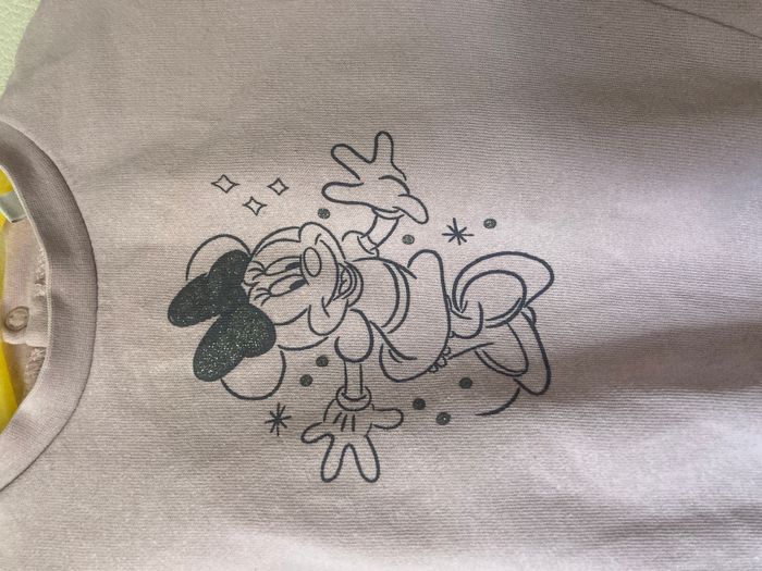 sweat Minnie manches volantées bébé 2 ans - photo numéro 3