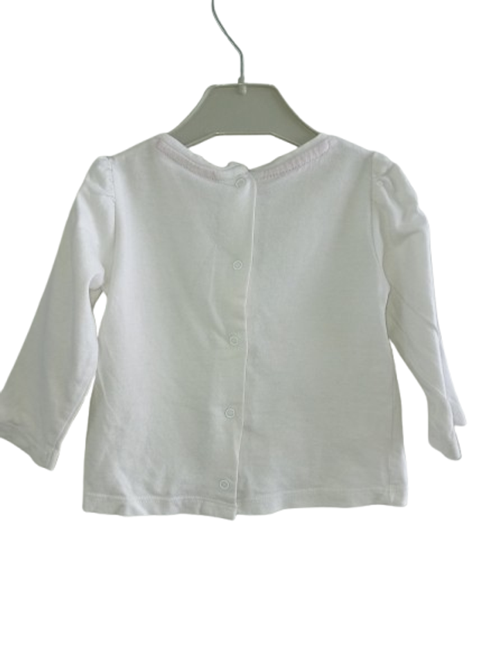 T-shirt manches longues Gémo 6 mois - photo numéro 2