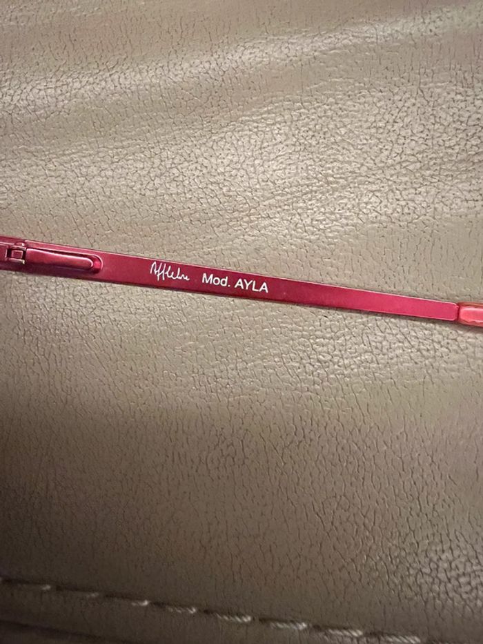 Lunette de vue afflelou modèle Ayla très bon état - photo numéro 2