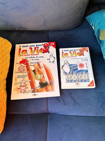 Livre et dvd numéro 16 collection la vie le corps humain