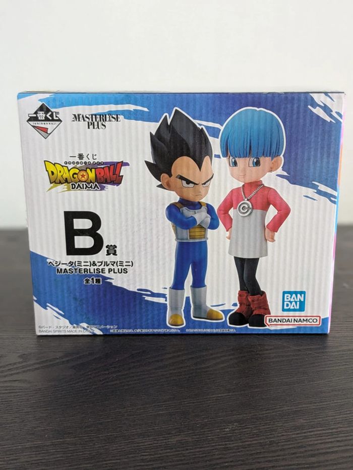 Figurines Dragon Ball Daima - Vegeta & Bulma - Ichiban Kuji