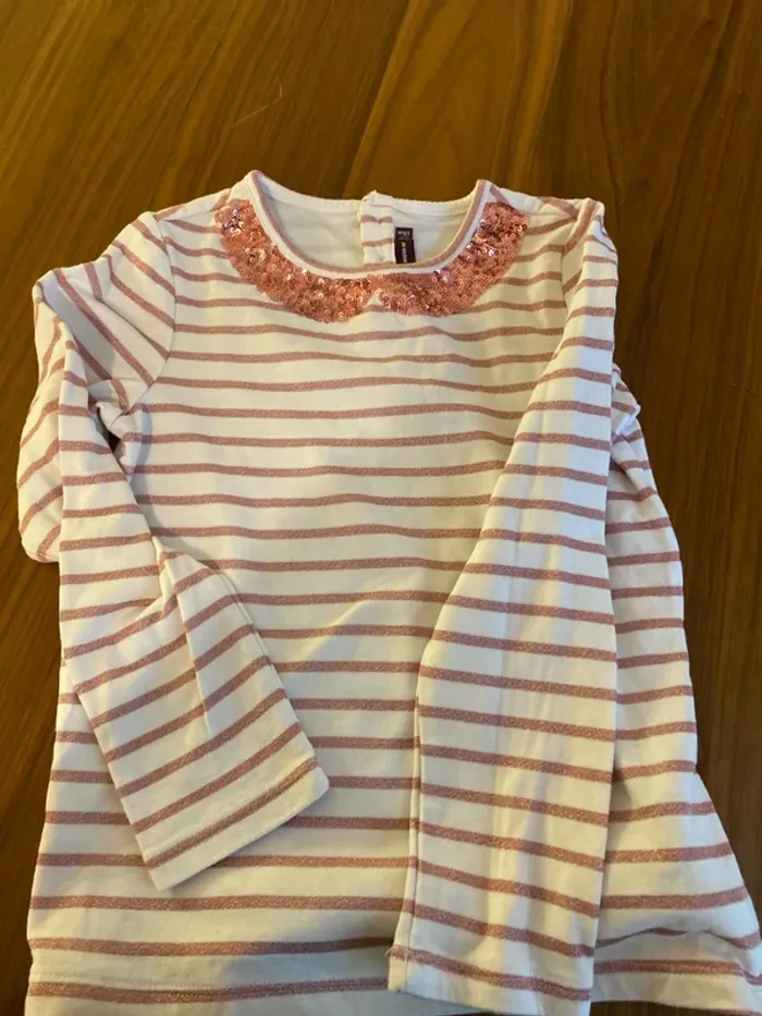 Sweat fille manche longue Sergent Major 8 ans