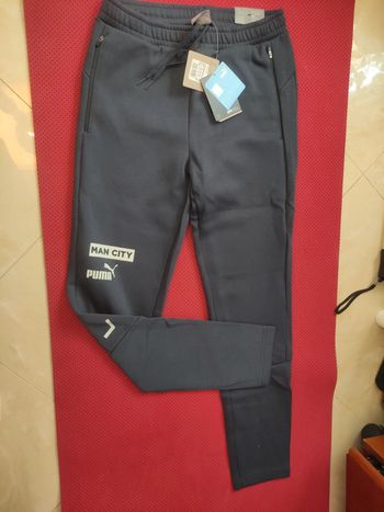 Pantalon de foot Manchester City, Puma Authentique Officiel taille enfant 13/15 ans, Neuf