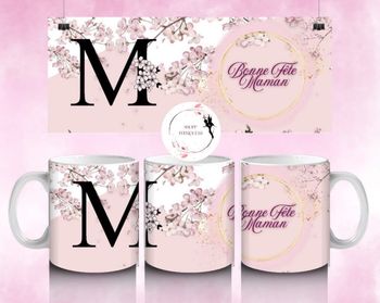 Maman Lettre M - Mug 325ml