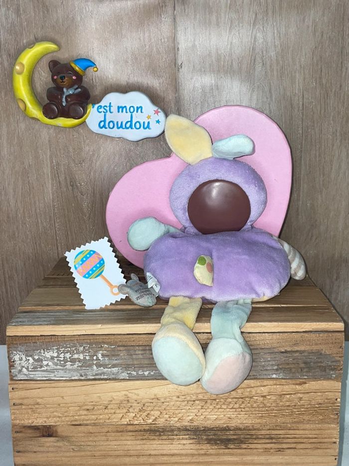 DDC331 doudou et compagnie lapin 🐰 - photo numéro 2