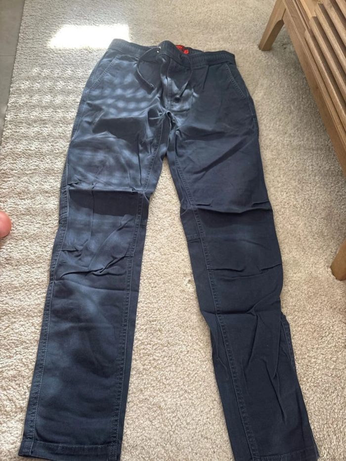 Chino bleu marine superdry taille 40 - photo numéro 7