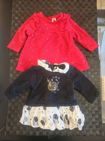 Lot de 2 robes 3 mois