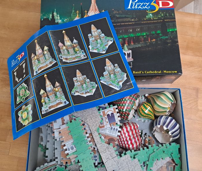 Puzzle 3D cathédrale de Moscou - photo numéro 3